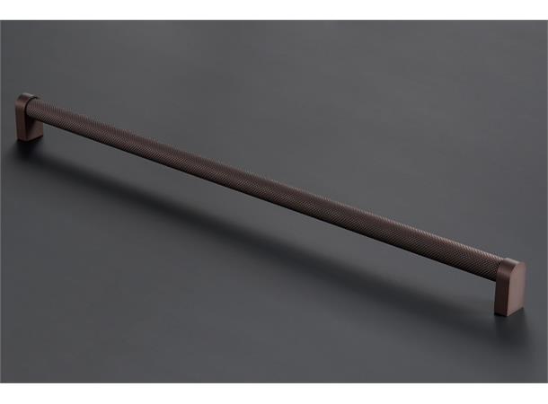 Rustico Håndtak 600 - Bronse Matt Med crystal cut mønster 