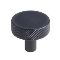 Amato Knott - Sort Matt Med crystal cut mønster