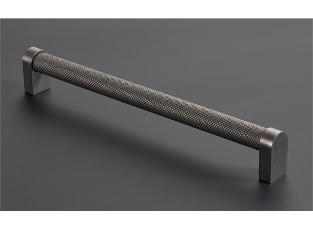 Rustico Håndtak 128 - Gunmetal Med crystal cut mønster