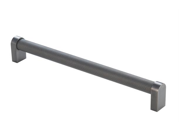Rustico Håndtak 128 - Gunmetal Med crystal cut mønster