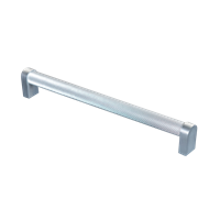 Rustico Håndtak 600 - Krom Matt Med crystal cut mønster