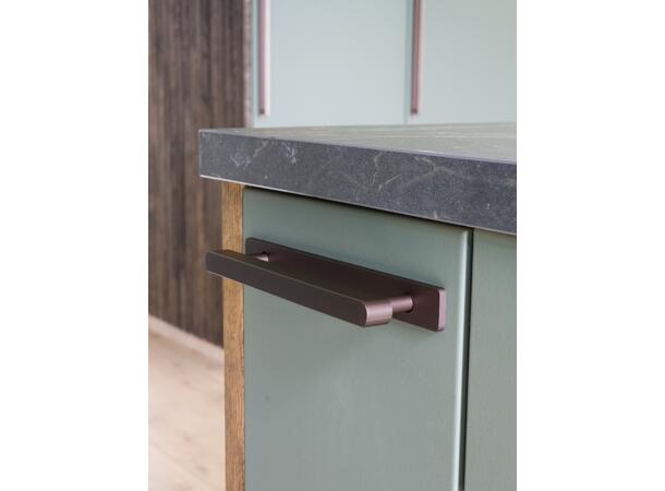 Leone Bronse Matt - 310 Håndtak med Bakplate