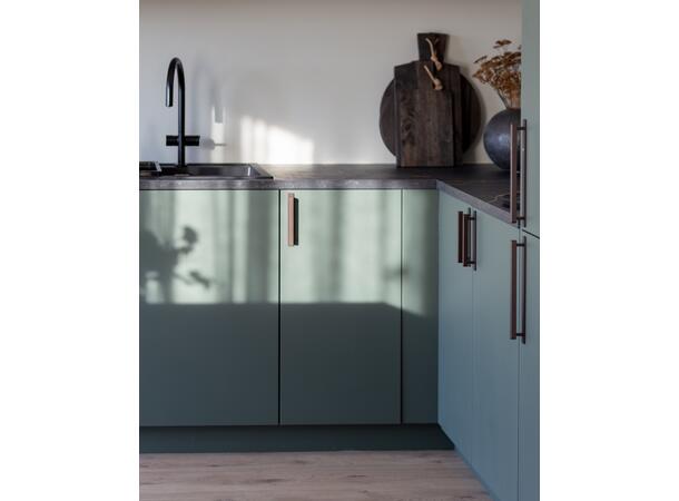 Leone Bronse Matt - 310 Håndtak med Bakplate