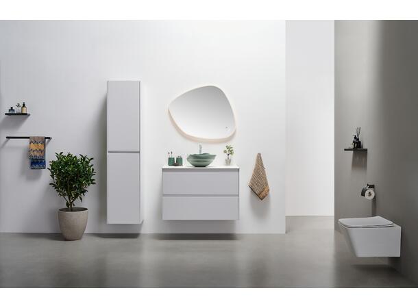 Polito Baderomshylle 50cm i 8 ulike overflater
