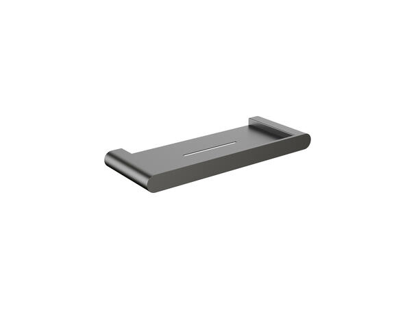Fasano Baderomsett M1 - Gunmetal Kroker og Baderomshylle i rustfritt stål