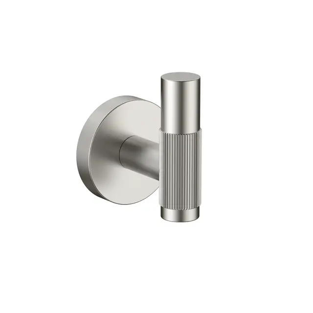 Donato Krok Stor - Børstet Stål Håndklekrok i rustfritt stål 