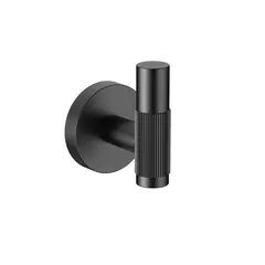 Donato Krok Stor - Sort Matt Håndklekrok i rustfritt stål