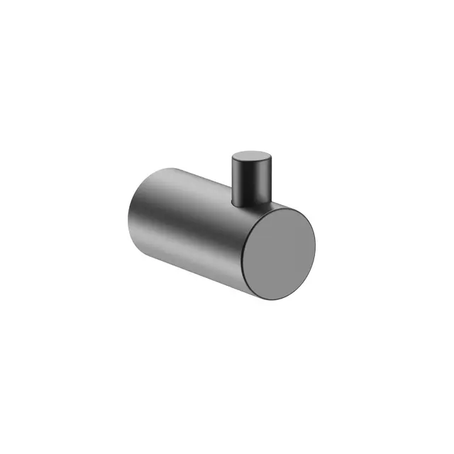 Falco Krok - Gunmetal Håndklekrok i rustfritt stål 