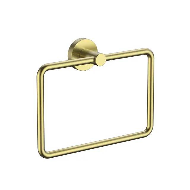 Falco Håndklering - Gull Børstet Håndklering i rustfritt stål 