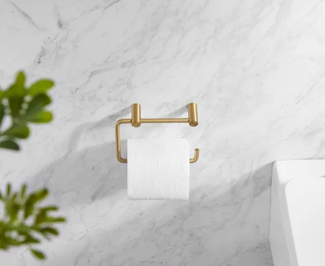 Falco Toalettpapirholder i 8 ulike overflater 