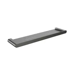 Polito Baderomshylle 50 - Gunmetal Baderomshylle i rustfritt st&#229;l