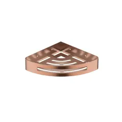 Polito Dusjkurv Hjørne - Kobber Børstet Dusjkurv i rustfritt stål