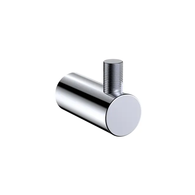 Santino Krok Liten - Polert Stål Håndklekrok i rustfritt stål 