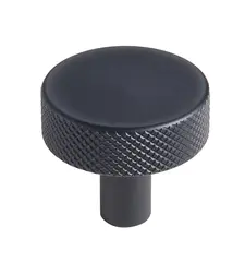 Amato Knott - Sort Matt Med crystal cut m&#248;nster