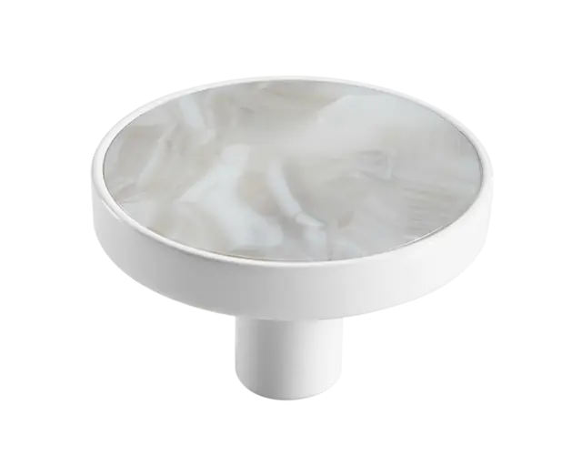 Ciro Knott - Hvit Matt Hvit Skjell 