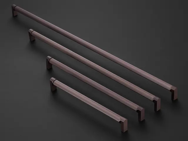 Fabio Håndtak 230 - Bronse Matt Med riller 