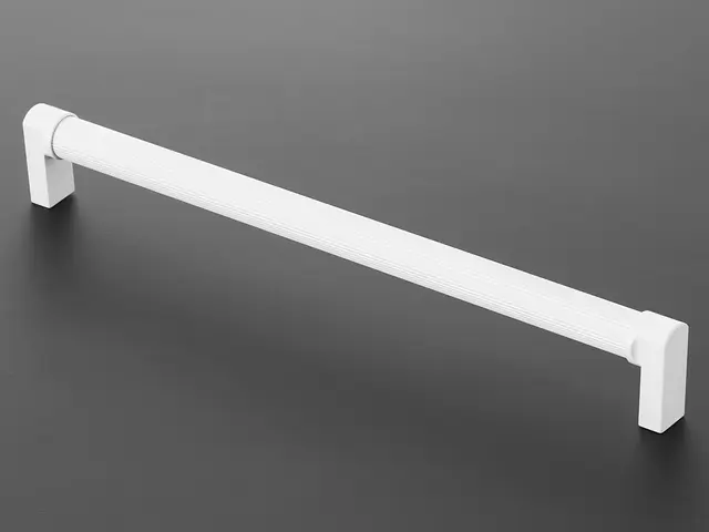 Fabio Håndtak 230 - Hvit Matt Med riller 