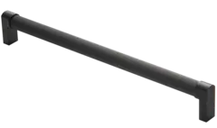 Fabio Håndtak 600 - Sort Matt Med riller