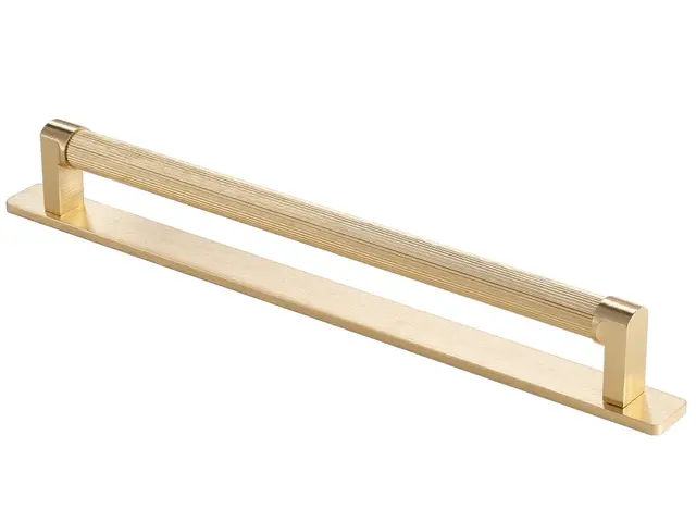 Fabio Gull Børstet - 128 Håndtak med Bakplate 