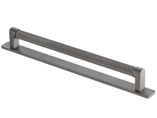 Fabio Gunmetal - 128 H&#229;ndtak med Bakplate