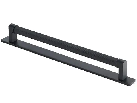 Fabio Sort Matt - 230 H&#229;ndtak med Bakplate