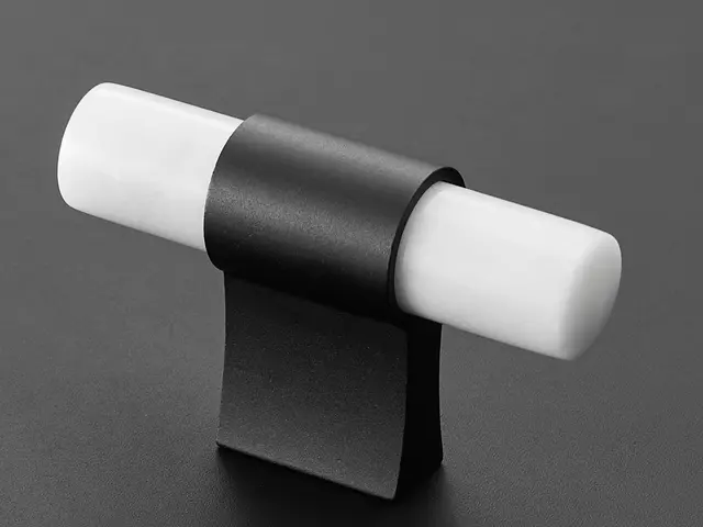 Italo T-Bar - Sort Matt Hvit Marmor 