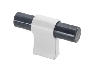 Italo T-Bar - Hvit Matt Sort og Hvit Marmor