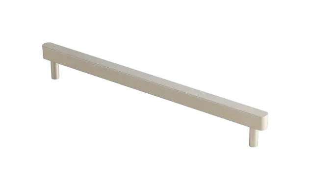 Leone Håndtak 128 - Børstet Stål Stilren med godt grep 