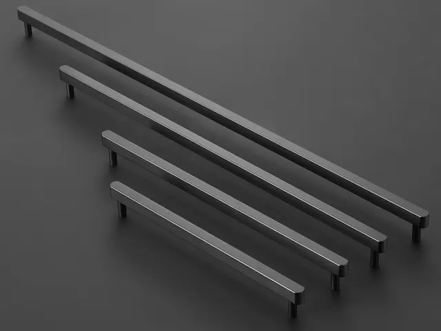 Leone Håndtak 450 - Sort Matt Stilren med godt grep 