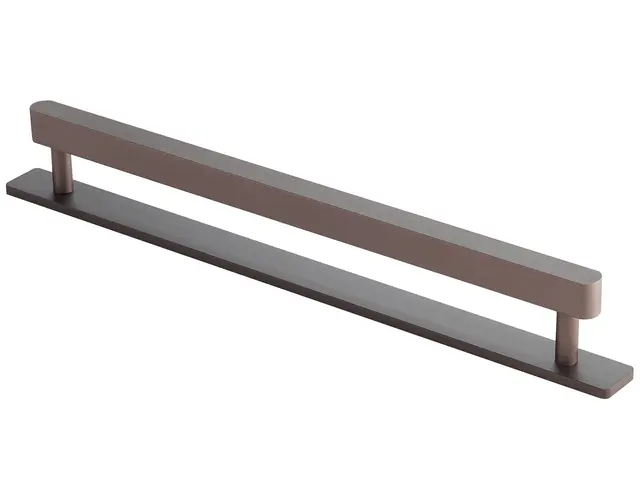 Leone Bronse Matt - 128 Håndtak med Bakplate 