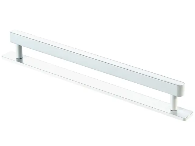 Leone Hvit Matt - 230 Håndtak med Bakplate 