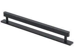 Leone Sort Matt - 230 H&#229;ndtak med Bakplate