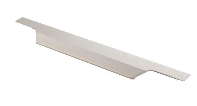 List Håndtak 1192 - Børstet Stål Elegant Listhåndtak 