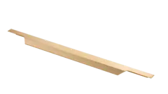 List Håndtak 592 - Gull Børstet Elegant Listhåndtak