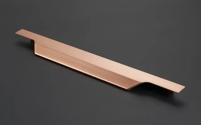 List Håndtak 1192 - Kobber Børstet Elegant Listhåndtak 