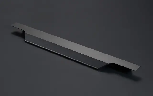 List Håndtak 373 - Sort Matt Elegant listhåndtak 