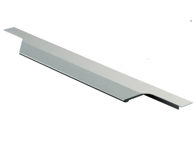 List Håndtak 592 - Sølv Matt Elegant listhåndtak 