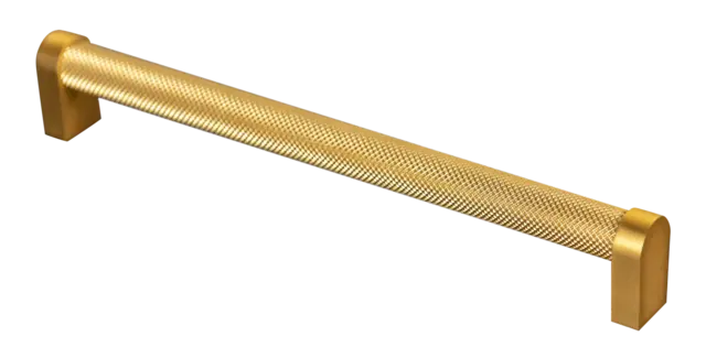 Rustico Håndtak 600 - Gull Matt Med crystal cut mønster 