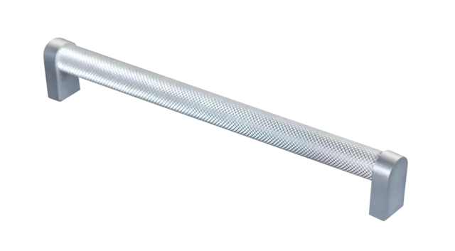 Rustico Håndtak 600 - Krom Matt Med crystal cut mønster 